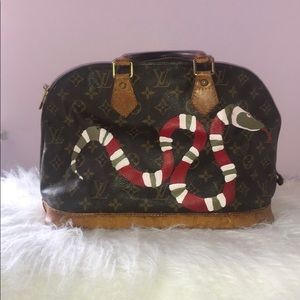 Authentic Louis Vuitton Alma Bag
